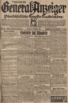 General-Anzeiger für Schlesien und Posen : oberschlesische Neuste Nachrichten. 1929, nr 290
