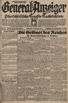 General-Anzeiger für Schlesien und Posen : oberschlesische Neuste Nachrichten. 1929, nr 291