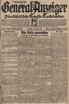 General-Anzeiger für Schlesien und Posen : oberschlesische Neuste Nachrichten. 1929, nr 292