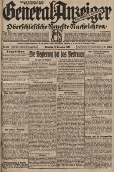 General-Anzeiger für Schlesien und Posen : oberschlesische Neuste Nachrichten. 1929, nr 293