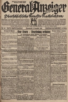 General-Anzeiger für Schlesien und Posen : oberschlesische Neuste Nachrichten. 1929, nr 297