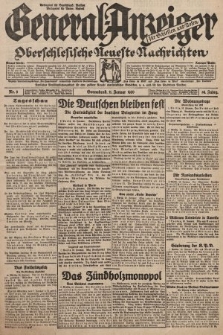 General-Anzeiger für Schlesien und Posen : oberschlesische Neuste Nachrichten. 1930, nr 8