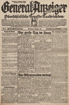 General-Anzeiger für Schlesien und Posen : oberschlesische Neuste Nachrichten. 1930, nr 15