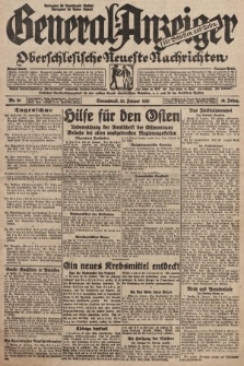 General-Anzeiger für Schlesien und Posen : oberschlesische Neuste Nachrichten. 1930, nr 20