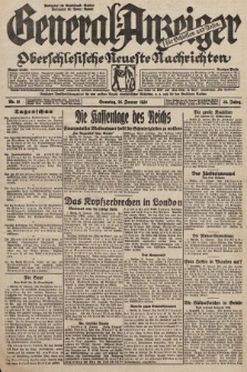 General-Anzeiger für Schlesien und Posen : oberschlesische Neuste Nachrichten. 1930, nr 21