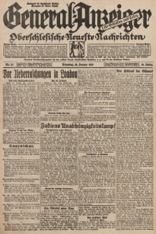 General-Anzeiger für Schlesien und Posen : oberschlesische Neuste Nachrichten. 1930, nr 22