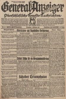 General-Anzeiger für Schlesien und Posen : oberschlesische Neuste Nachrichten. 1930, nr 34