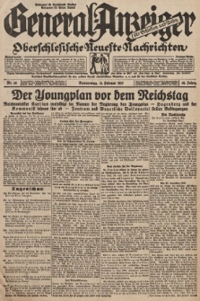 General-Anzeiger für Schlesien und Posen : oberschlesische Neuste Nachrichten. 1930, nr 36