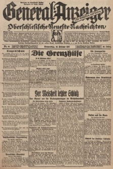 General-Anzeiger für Schlesien und Posen : oberschlesische Neuste Nachrichten. 1930, nr 42