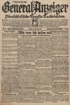 General-Anzeiger für Schlesien und Posen : oberschlesische Neuste Nachrichten. 1930, nr 43