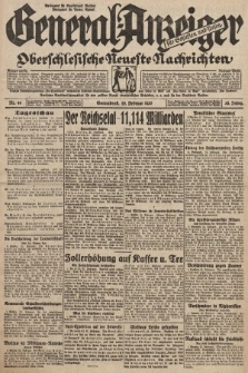 General-Anzeiger für Schlesien und Posen : oberschlesische Neuste Nachrichten. 1930, nr 44