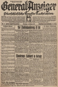 General-Anzeiger für Schlesien und Posen : oberschlesische Neuste Nachrichten. 1930, nr 46