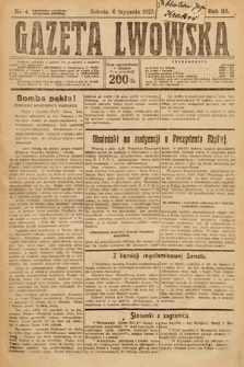 Gazeta Lwowska. 1923, nr 4