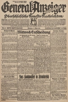General-Anzeiger für Schlesien und Posen : oberschlesische Neuste Nachrichten. 1930, nr 58