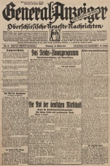 General-Anzeiger für Schlesien und Posen : oberschlesische Neuste Nachrichten. 1930, nr 63