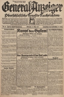 General-Anzeiger für Schlesien und Posen : oberschlesische Neuste Nachrichten. 1930, nr 65