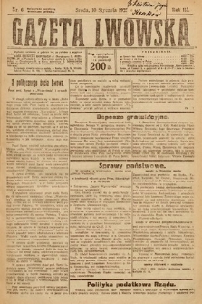 Gazeta Lwowska. 1923, nr 6
