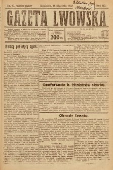 Gazeta Lwowska. 1923, nr 10