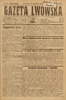 Gazeta Lwowska. 1923, nr 13