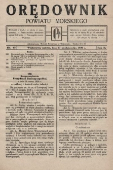 Orędownik Powiatu Morskiego. 1928, nr 42