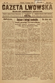 Gazeta Lwowska. 1923, nr 26