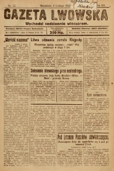 Gazeta Lwowska. 1923, nr 27
