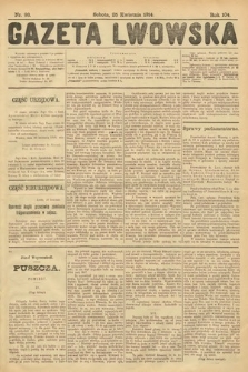 Gazeta Lwowska. 1914, nr 93