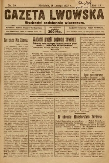 Gazeta Lwowska. 1923, nr 39