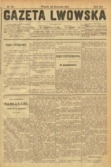 Gazeta Lwowska. 1914, nr 95