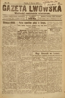 Gazeta Lwowska. 1923, nr 49
