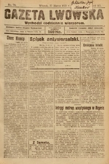 Gazeta Lwowska. 1923, nr 70