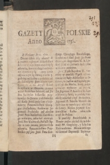 Gazety Polskie. 1736, nr 11