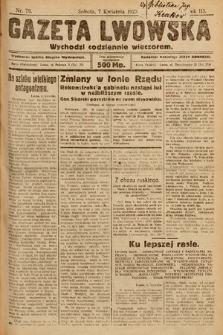 Gazeta Lwowska. 1923, nr 79