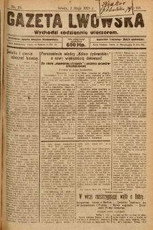Gazeta Lwowska. 1923, nr 99