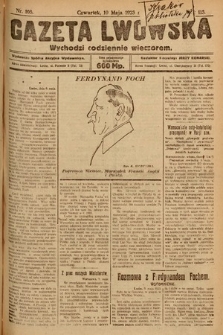 Gazeta Lwowska. 1923, nr 105