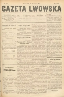 Gazeta Lwowska. 1914, nr 142
