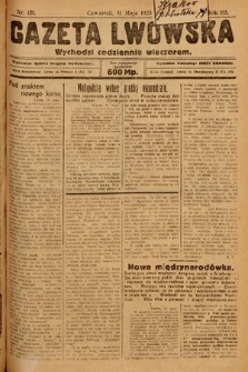 Gazeta Lwowska. 1923, nr 121