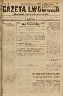 Gazeta Lwowska. 1923, nr 132
