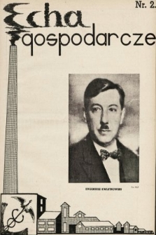 Echa Gospodarcze : czasopismo poświęcone sprawom gospodarczym. 1938, nr 2