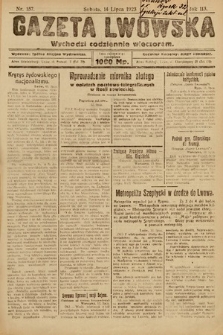 Gazeta Lwowska. 1923, nr 157