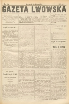 Gazeta Lwowska. 1914, nr 171