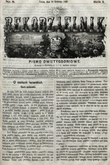 Rękodzielnik : pismo dwutygodniowe. 1869, nr 8