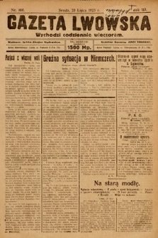 Gazeta Lwowska. 1923, nr 166