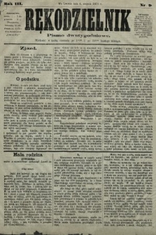 Rękodzielnik : pismo dwutygodniowe. 1871, nr 9