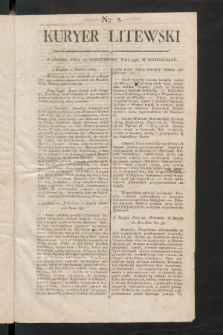 Kuryer Litewski. 1796/1797, nr 5