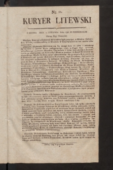 Kuryer Litewski. 1796/1797, nr 11