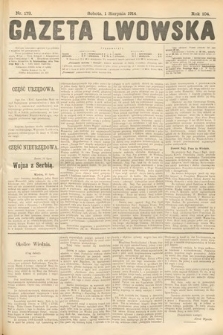 Gazeta Lwowska. 1914, nr 173