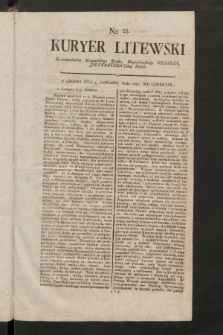 Kuryer Litewski. 1796/1797, nr 28