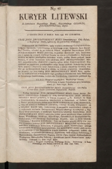 Kuryer Litewski. 1796/1797, nr 48