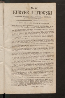 Kuryer Litewski. 1796/1797, nr 49